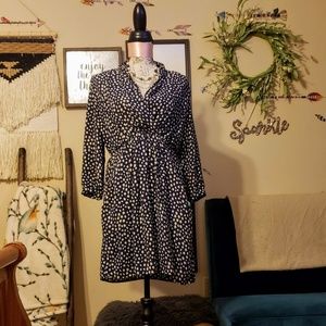 Collective Concepts tie waist dress